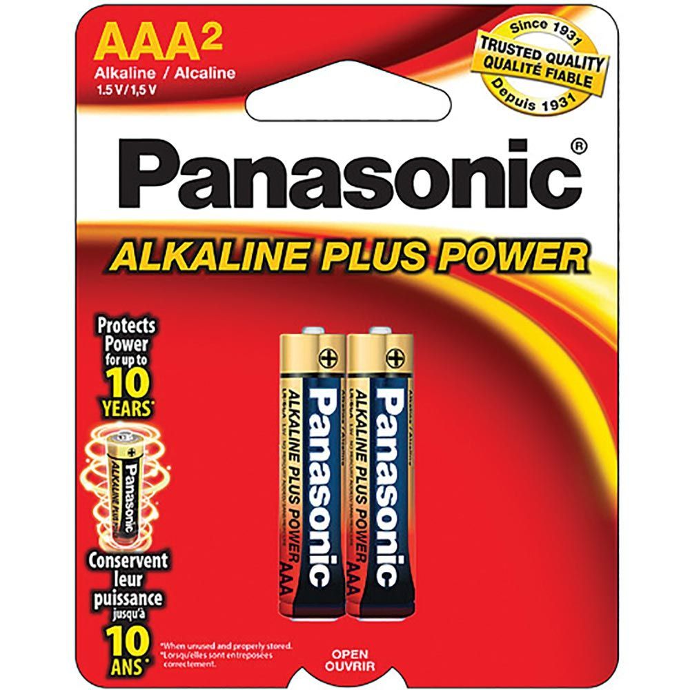 PANASONIC ALKALINE PLUS POWER