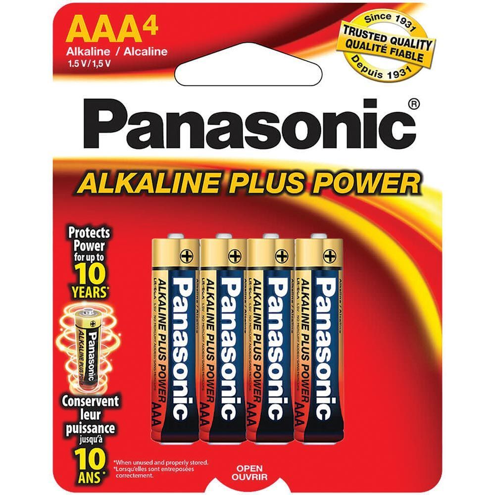 PANASONIC ALKALINE PLUS POWER