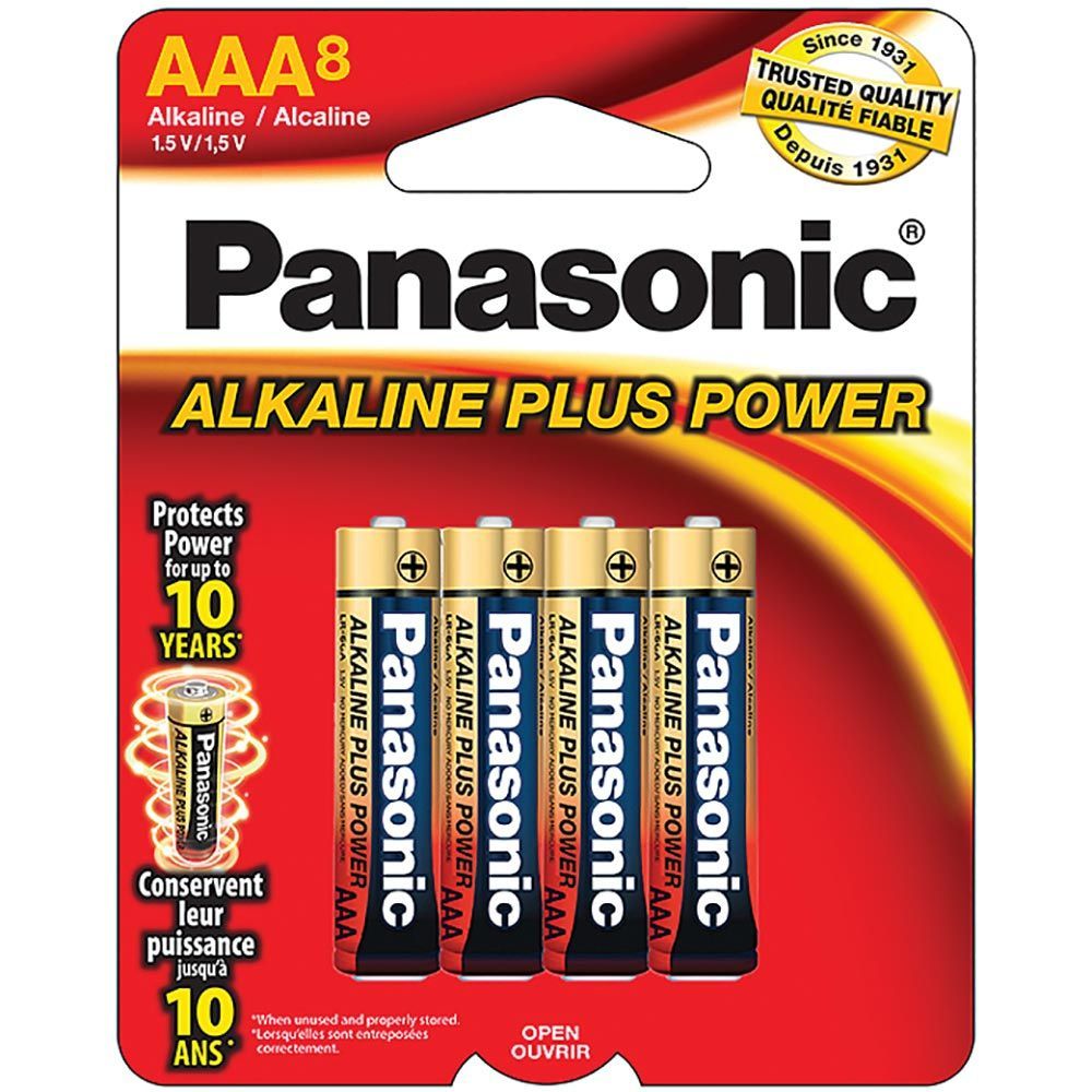 PANASONIC ALKALINE PLUS POWER