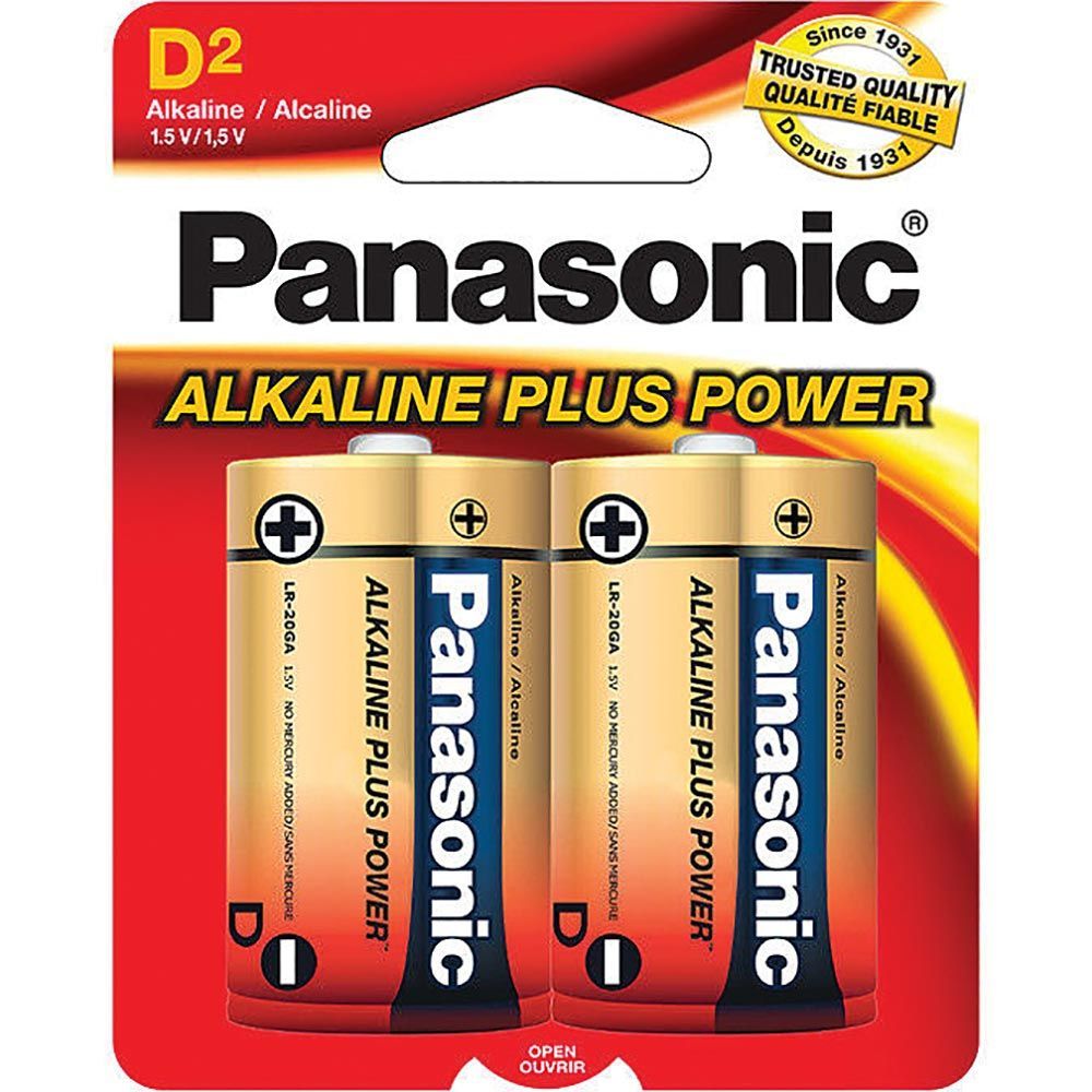 PANASONIC ALKALINE PLUS POWER