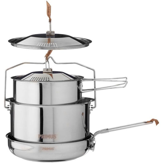 PRIMUS CAMPFIRE COOKSET STAINLESS STEEL - LARGE