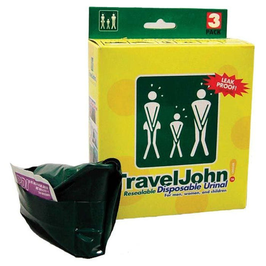 TRAVEL JOHN DISPOSABLE URINALS