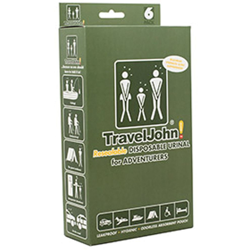 TRAVEL JOHN DISPOSABLE URINALS