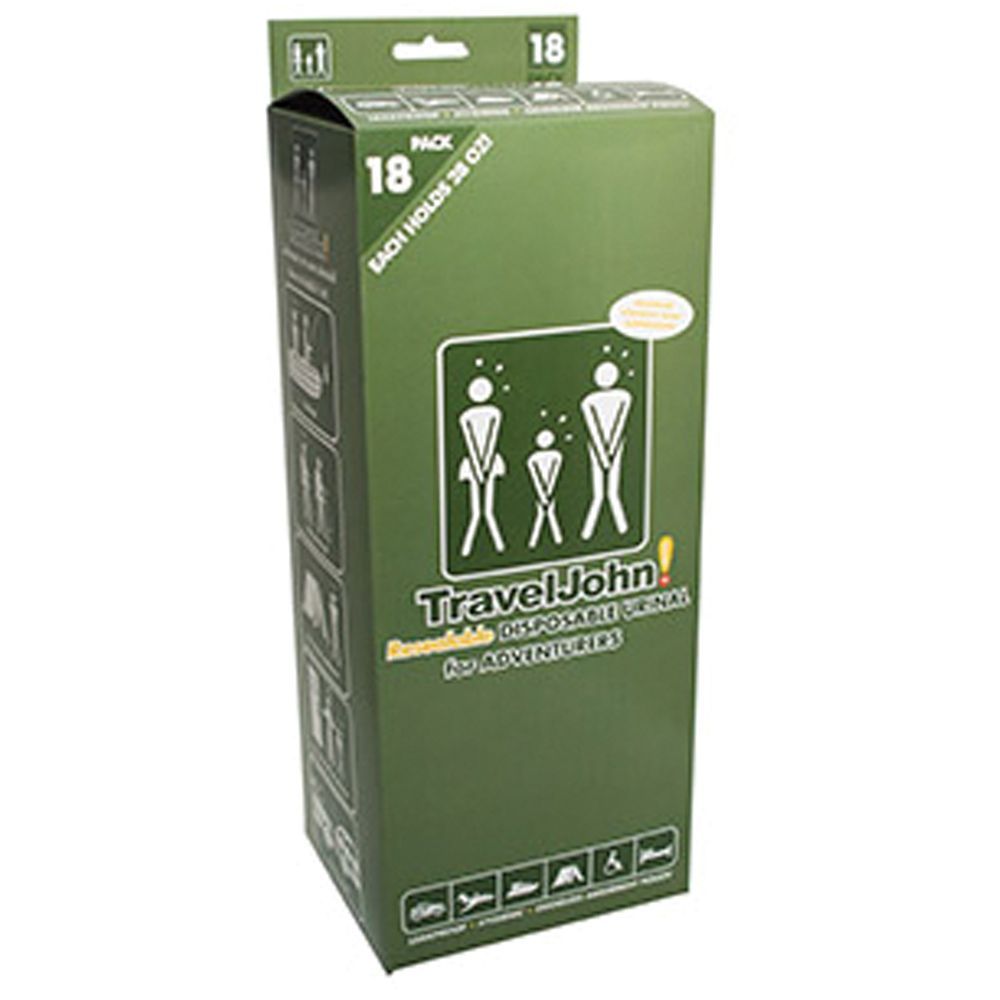 TRAVEL JOHN DISPOSABLE URINALS