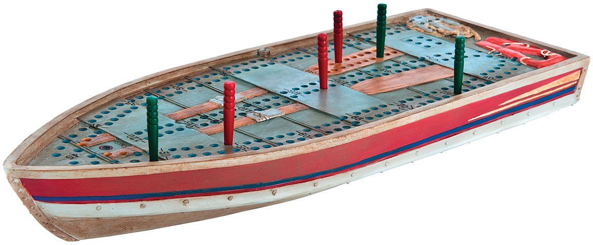 OUTSIDE INSIDE CRIBBAGE BOARDS