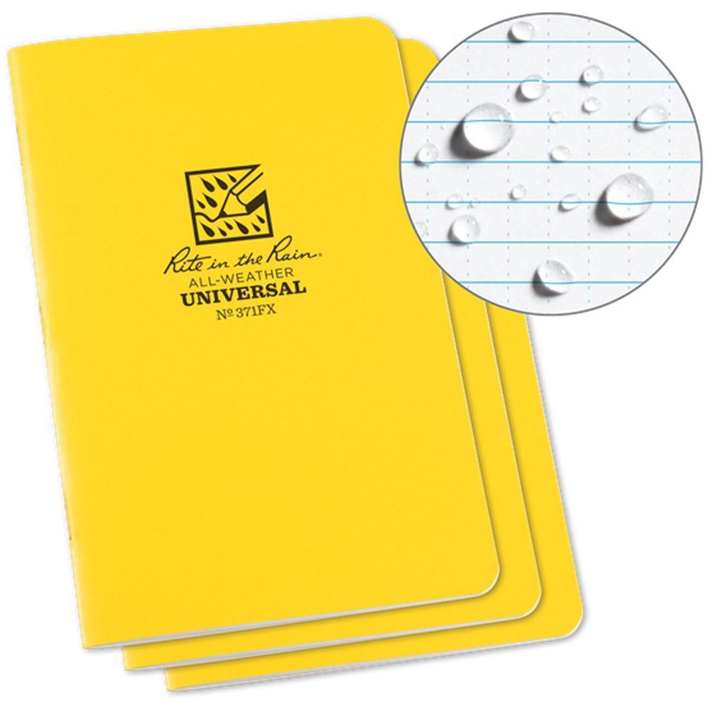 RITE IN THE RAIN STAPLED NOTEBOOK