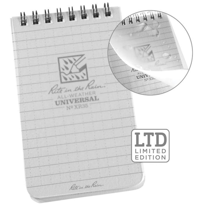 RITE IN THE RAIN NOTEBOOK X-RAY 3 X 5