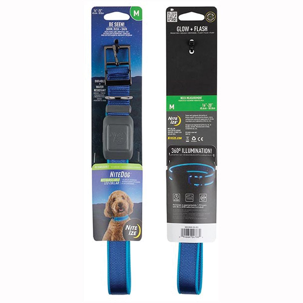 NITE IZE NITEDOG RECHARGEABLE LED COLLARS