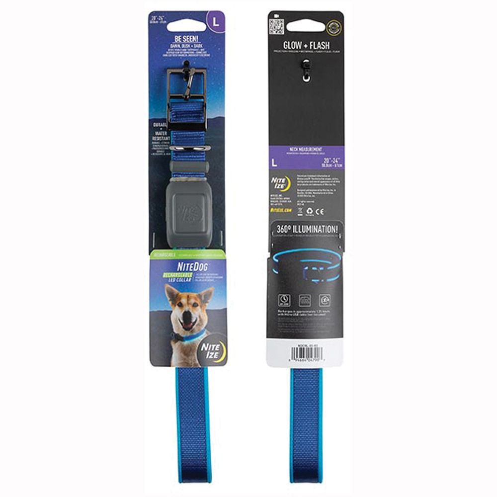 NITE IZE NITEDOG RECHARGEABLE LED COLLARS