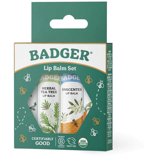 BADGER CLASSIC LIP BALM 4 PACK