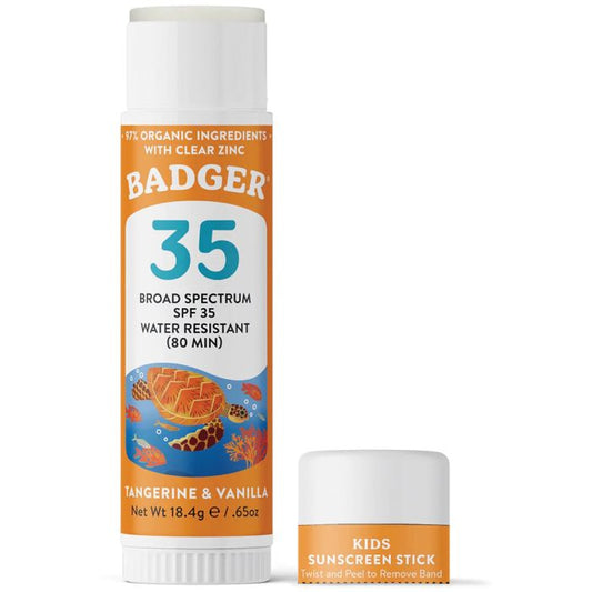BADGER KIDS SPF 35 SPT STICK .65 OZ