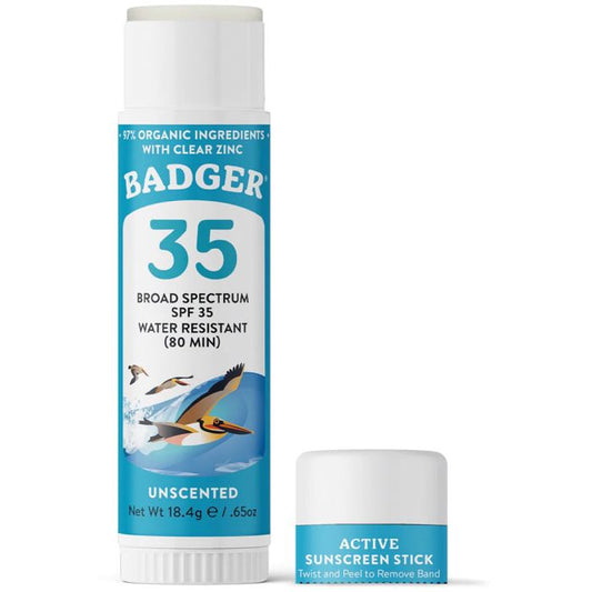 BADGER SPF 35 SPT STICK .65 OZ