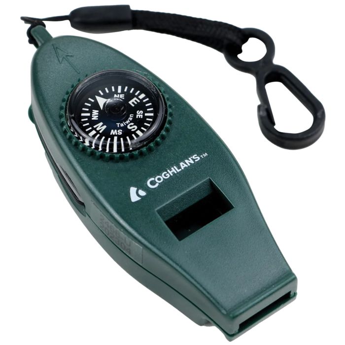 COGHLANS SIX FUNCTION WHISTLE GREEN