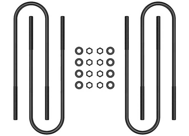 Icon Vehicle Dynamics 99-10 FSD DUALLY/03-12 RAM HD 15IN U-BOLT KIT