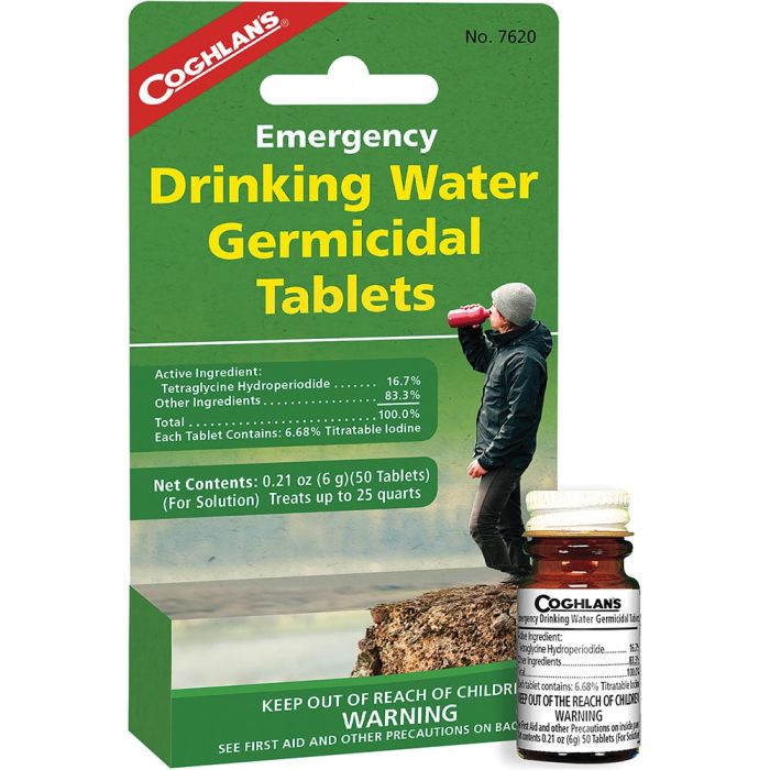 COGHLANS EMRGNCY DRINKING WATER TABLET
