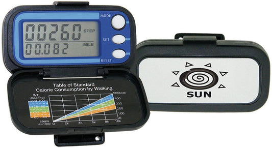 SUN HIKELINQ PEDOMETERS