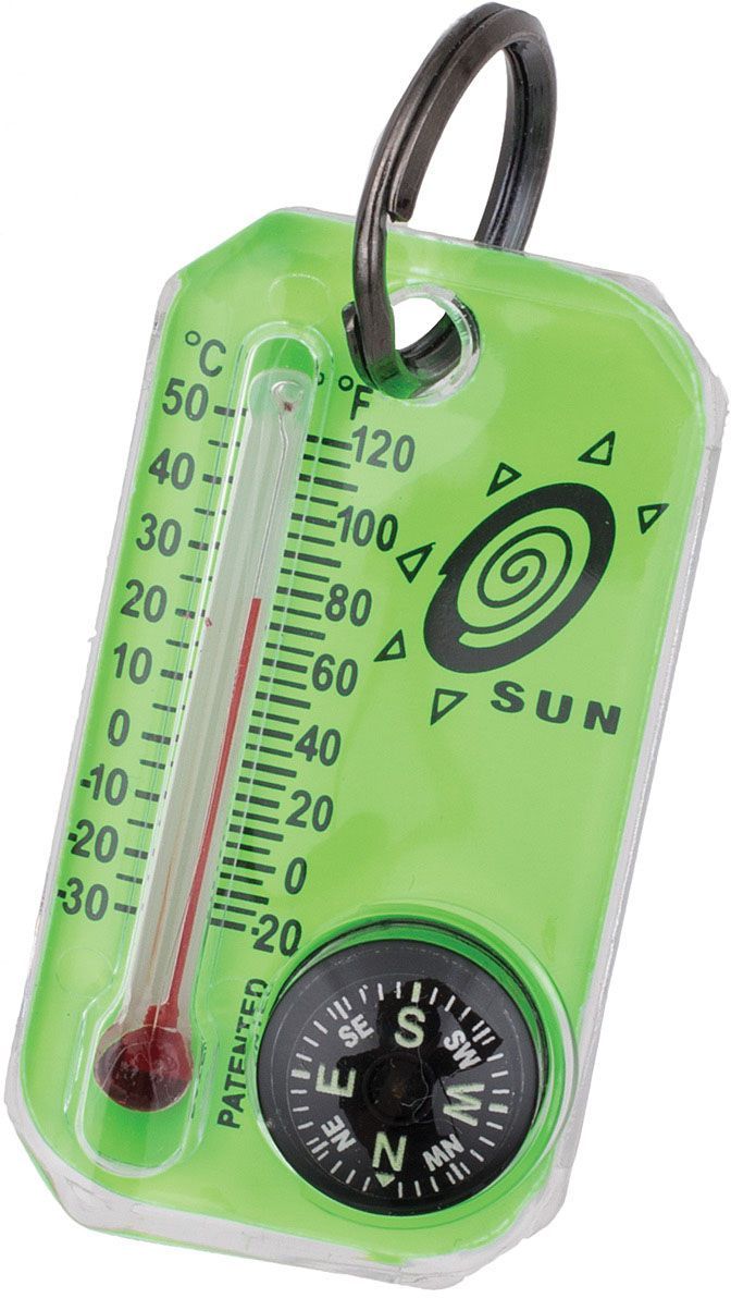 SUN THERM-O-COMPASS KEYCHAIN