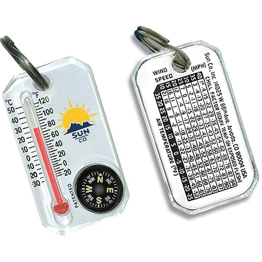 SUN THERM-O-COMPASS KEYCHAIN