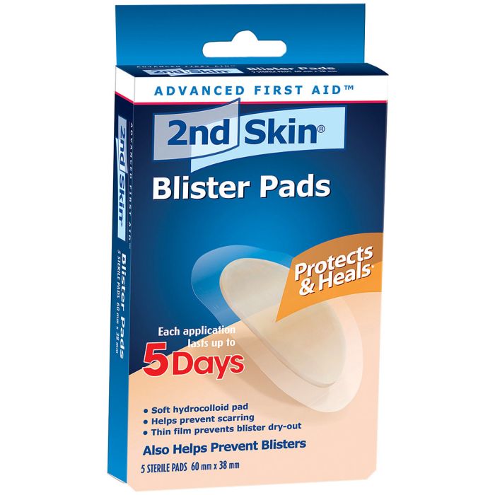 SPENCO 2ND SKIN BLISTER PADS - 5 PACK