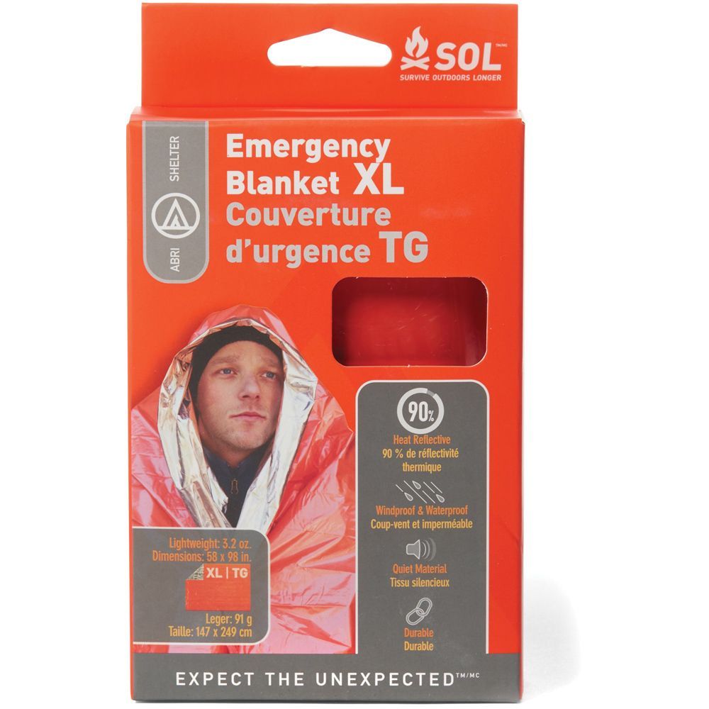 SOL EMERGENCY BIVVY/BLANKETS