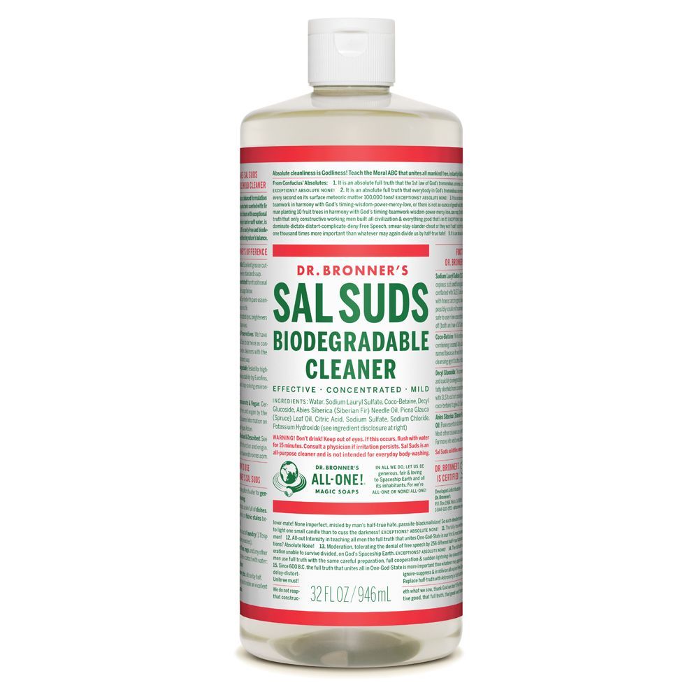 DR BRONNERS DR. BRONNER'S SAL SUDS LIQUID CLEANER
