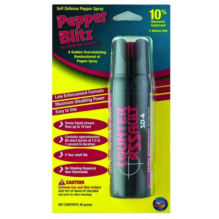 COUNTER ASSAULT PEPPER BLITZ 85G STREAM
