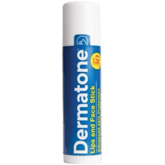 DERMATONE LIPS AND FACE SPOT PROTECTION STICK SPF30 0.5OZ SINGLE