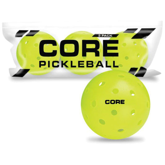 CORE PICKLEBALL BALLS-3PACK