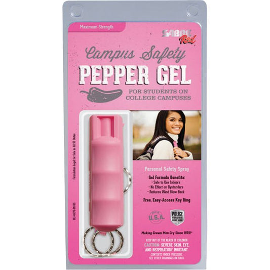 SABRERED CAMPUS SAFETY PEPPER GEL