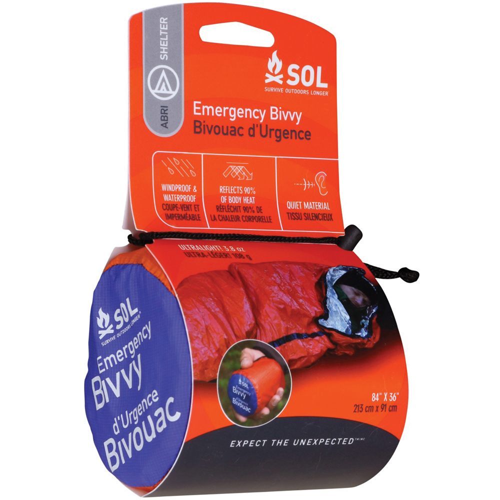 SOL EMERGENCY BIVVY/BLANKETS