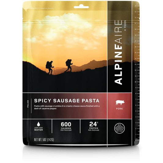 ALPINE AIRE SPICY SAUSAGE PASTA