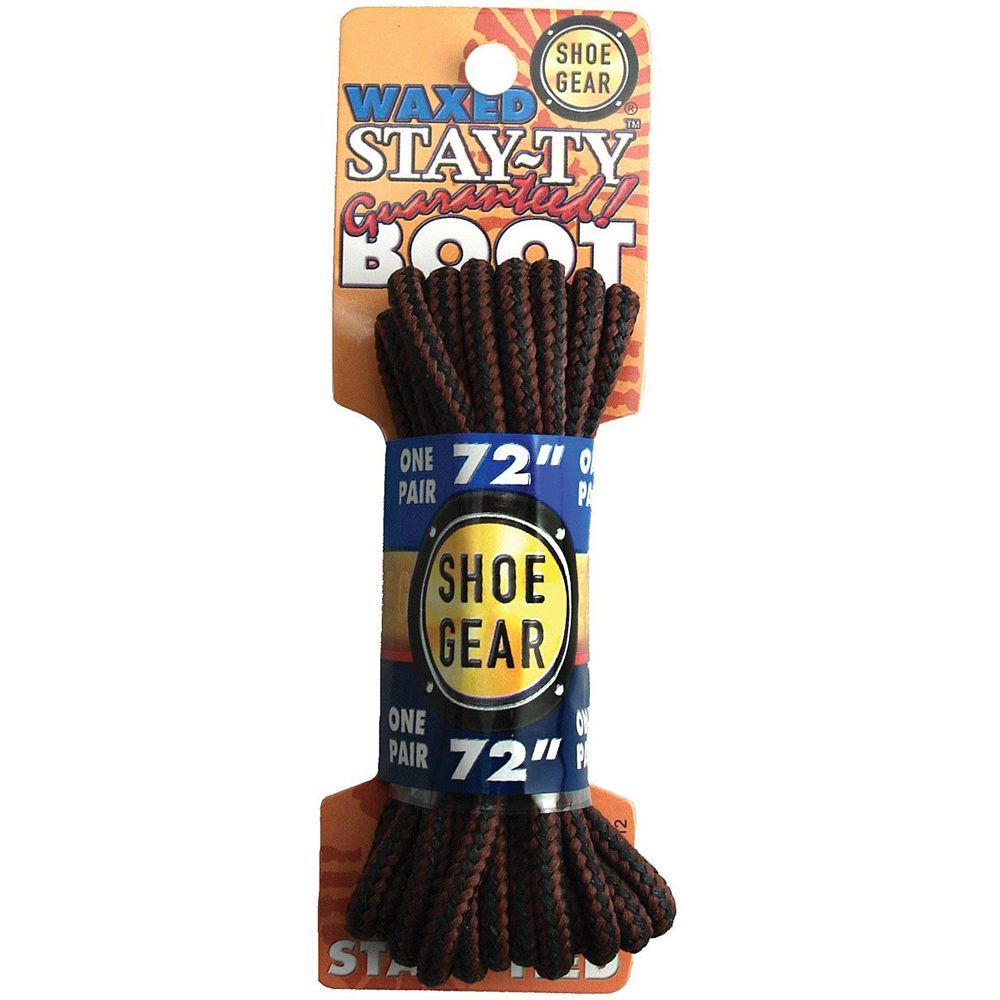 SHOE GEAR WAXED BOOT LACES