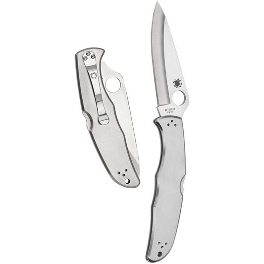 SPYDERCO ENDURA 4 STAINLESS PLAINEDGE