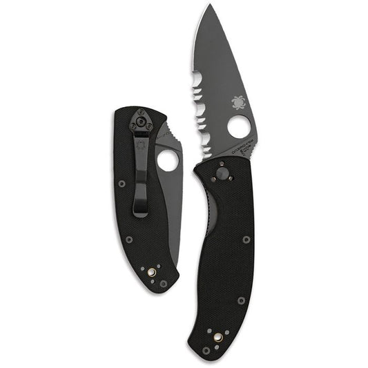 SPYDERCO TENACIOUS BLACK BLADE COMBO