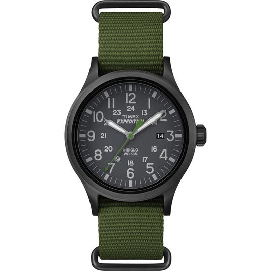 TIMEX EXPEDITION SCOUT-GREEN NYLON