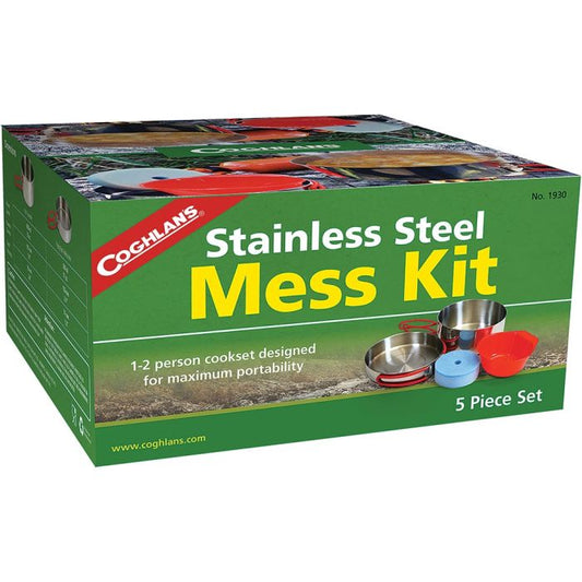 COGHLANS STAINLESS STEEL MESS KIT