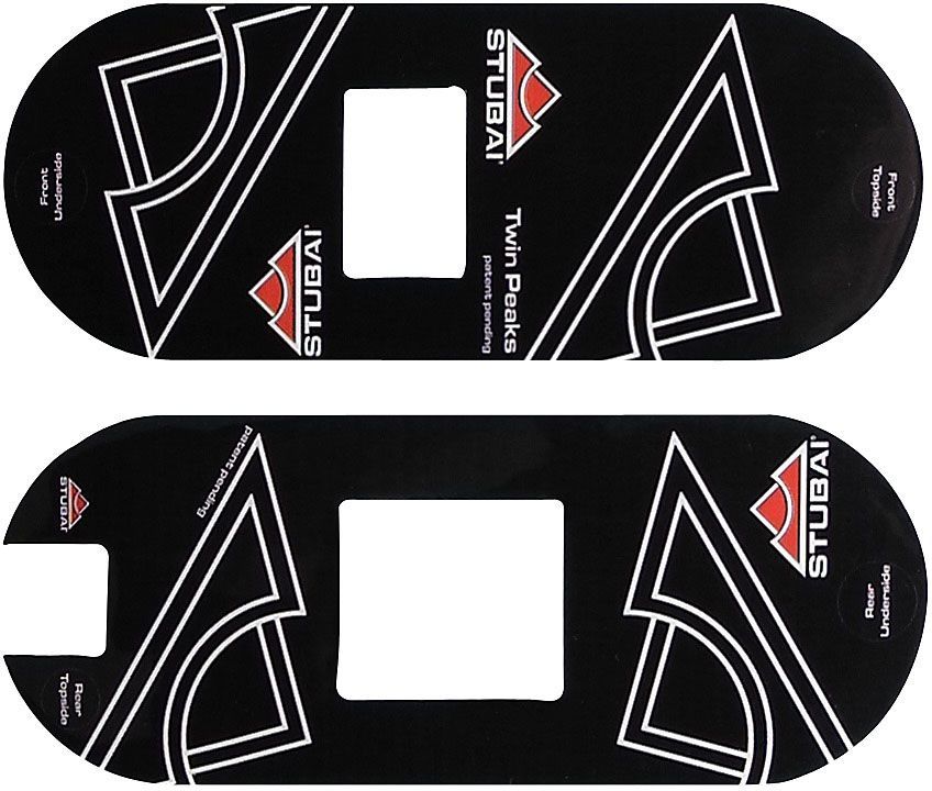 STUBAI STICK-ON ANTI BALLING PLATES