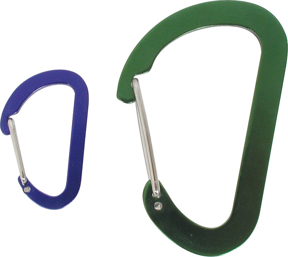 LIBERTY MOUNTAIN FLATWIRE MINI CARABINERS - ASSORTED COLORS