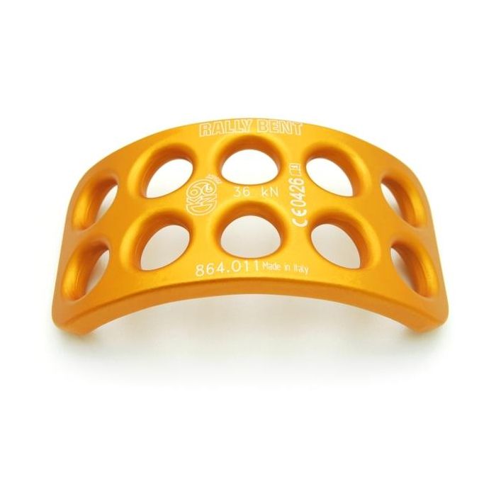 KONG RALLY BENT ANCHOR PLATE ALUMINUM ORANGE