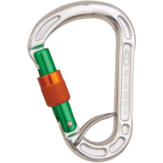 CLIMBING TECHNOLOGY CONCEPT HMS SCREW GATE WITH BELAY BAR
