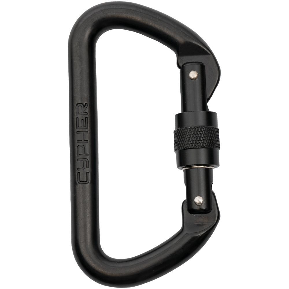 CYPHER D LOCKING CARABINERS