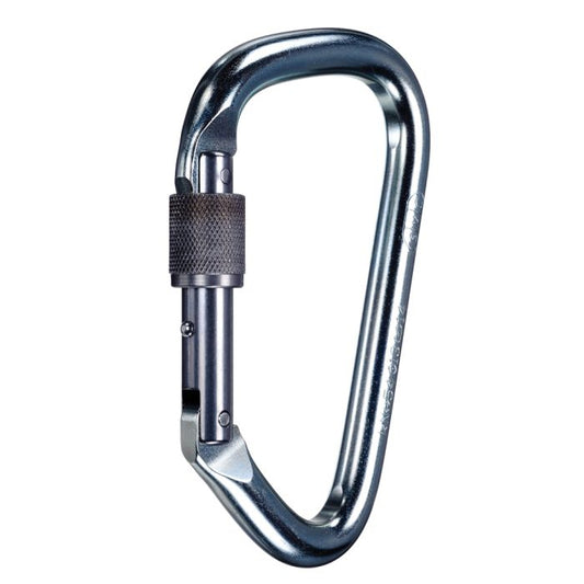 SMC XL STEEL LOCKING SCREW GATE CARABINER - BRIGHT