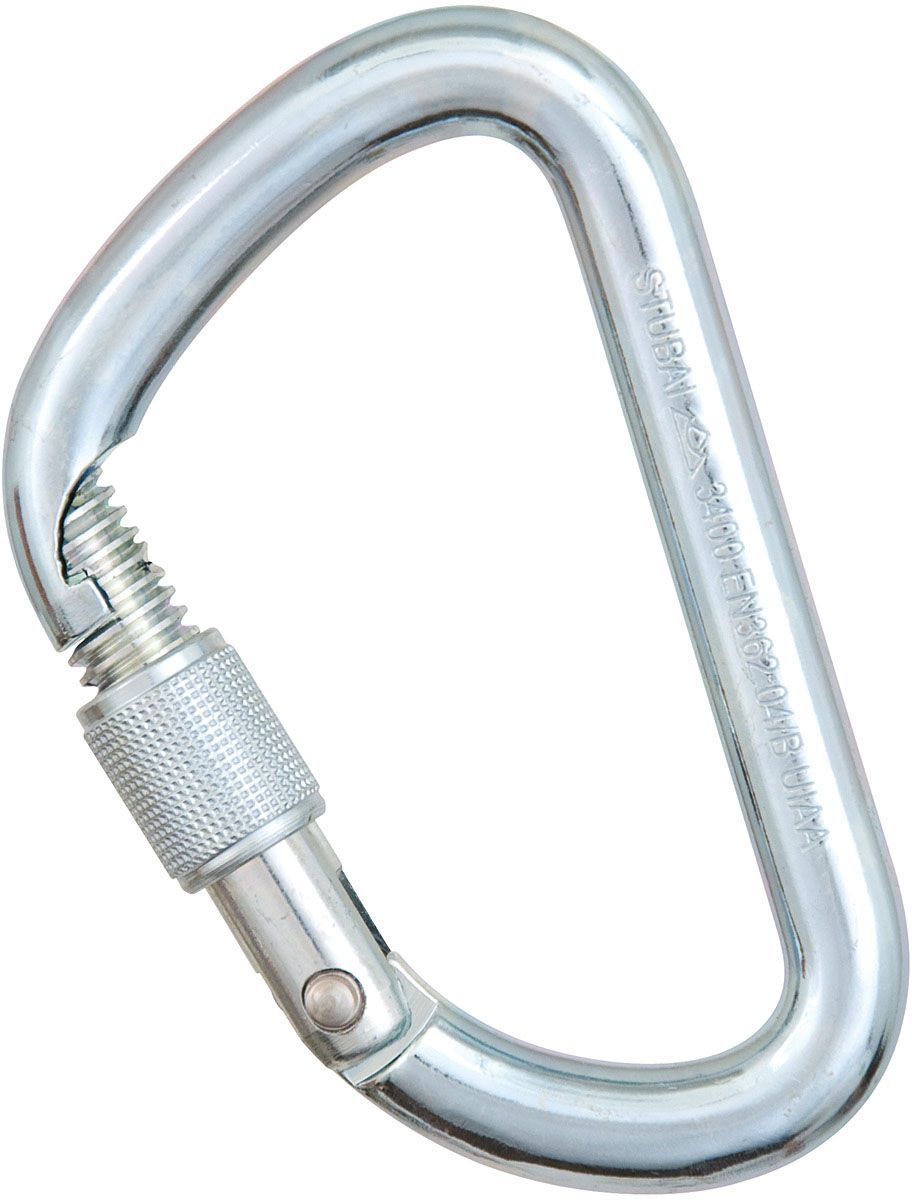 STUBAI STEEL MODIFIED D CARABINERS