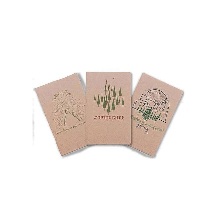 GIBBS SMITH WILDERNESS NOTEBOOKS SET OF 3