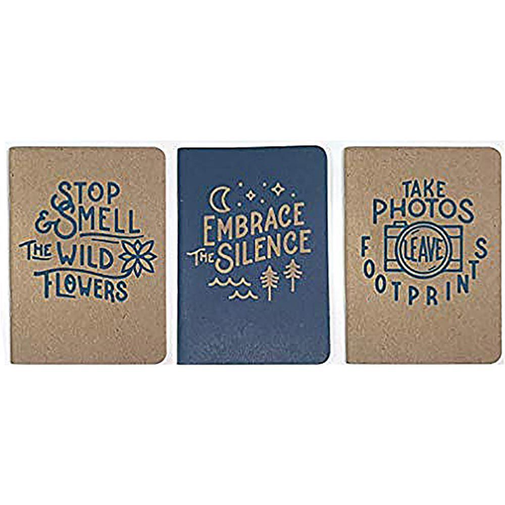 GIBBS SMITH NOTEBOOK SET OF 3