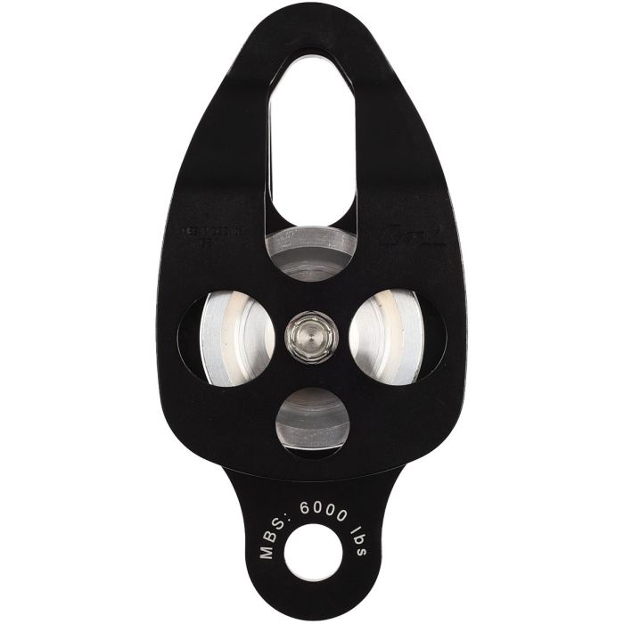 CMI 2 3/8" DOUBLE ALUMINUM SHEAVE, BUSHING