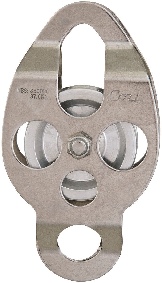 CMI 2 3/8" DOUBLE ENDED ALUMINUM SHEAVE 8500 LBS.