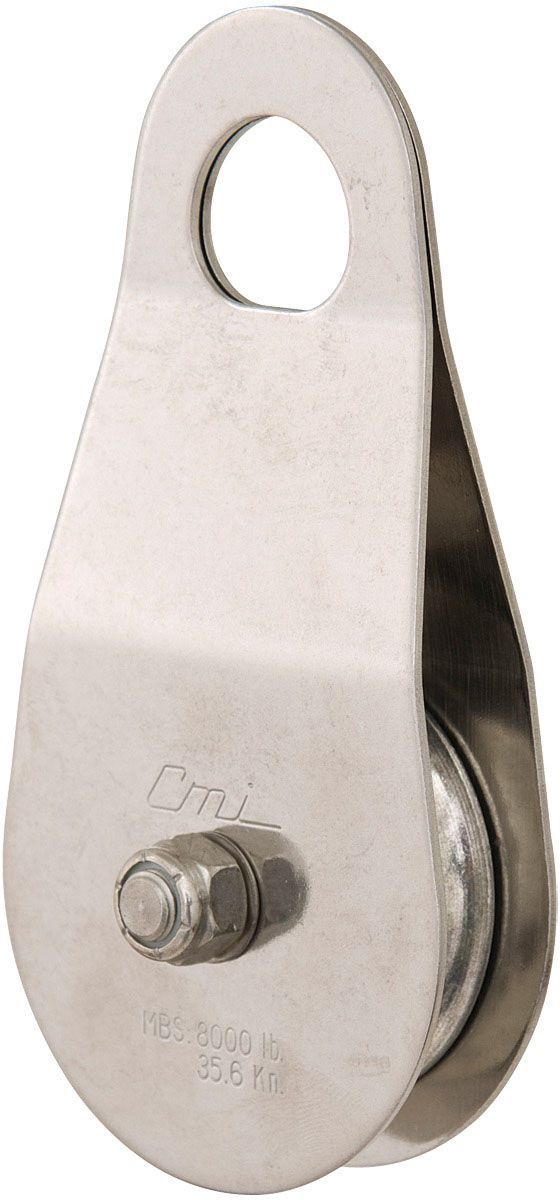 CMI 2" STAINLESS STEEL SERVICE LINE PULLEY