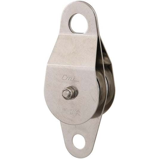 CMI 2" DUAL PULLEY STAINLESS STEEL