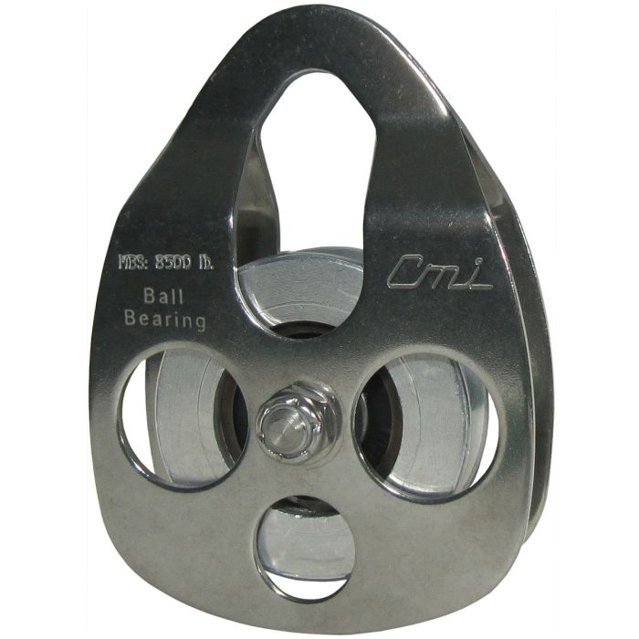 CMI 2 3/8" STAINLESS STEEL, ALUMINUM SHEAVE, BALL BEARING